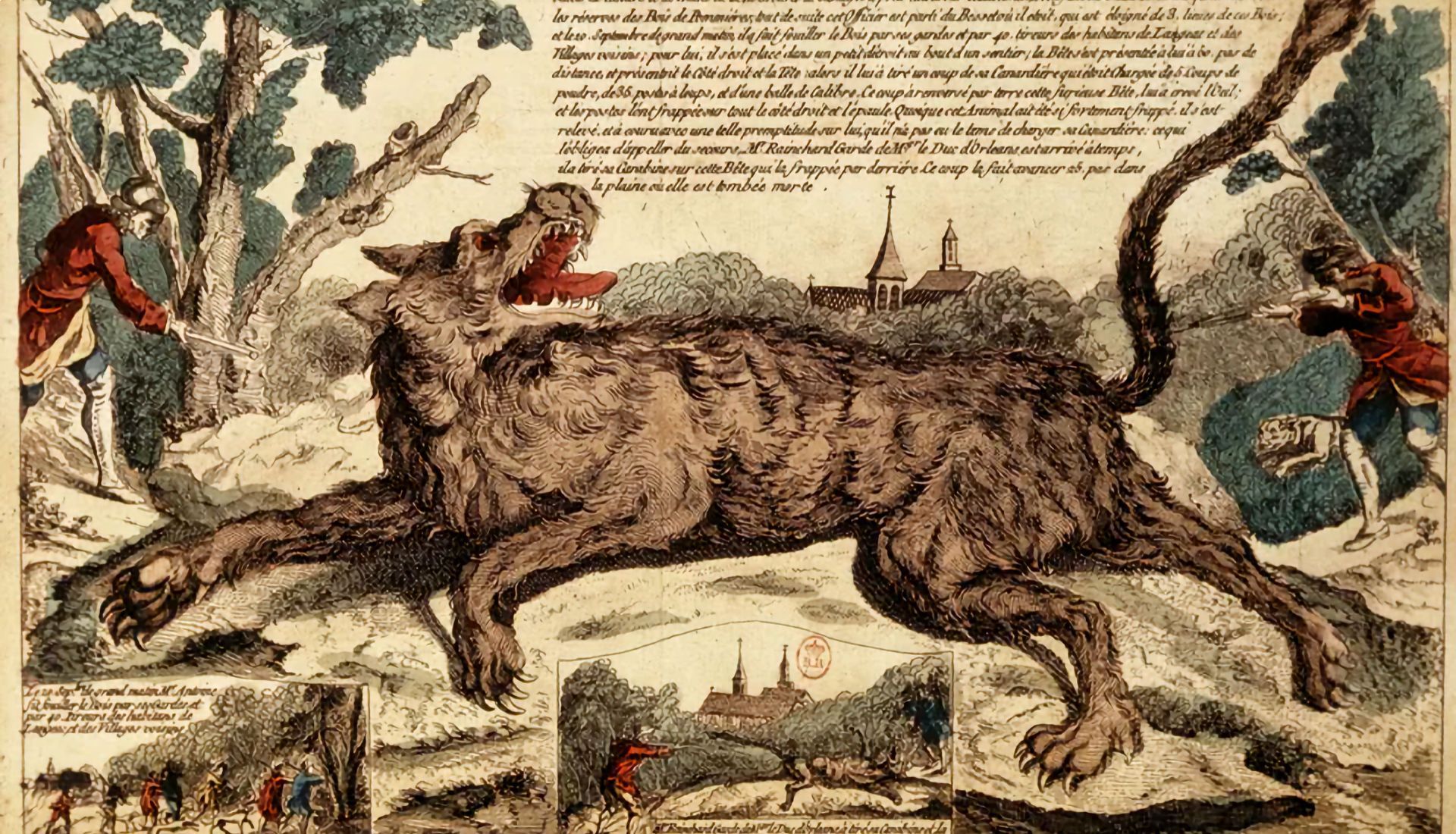 La véritable histoire de la bête du Gévaudan La véritable histoire de la bête du Gévaudan