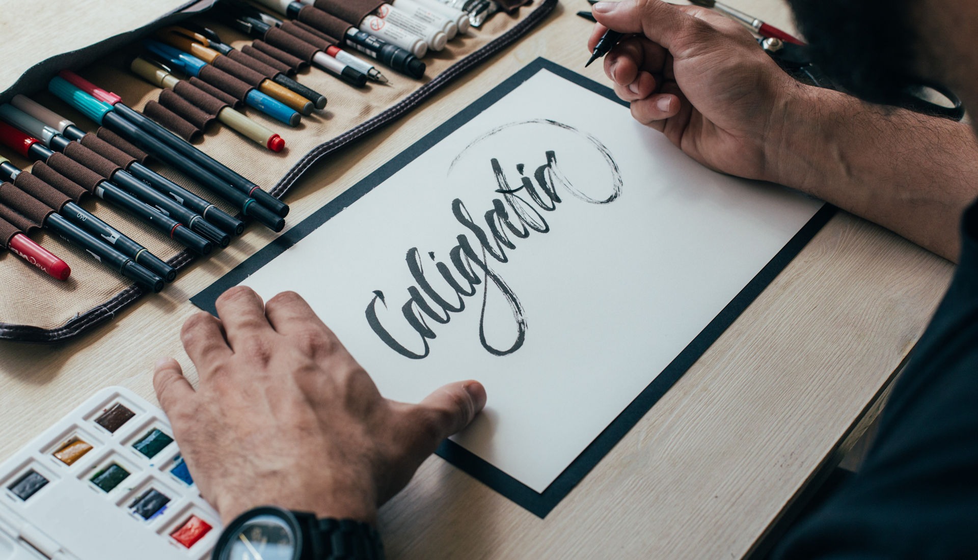 Atelier calligraphie latine