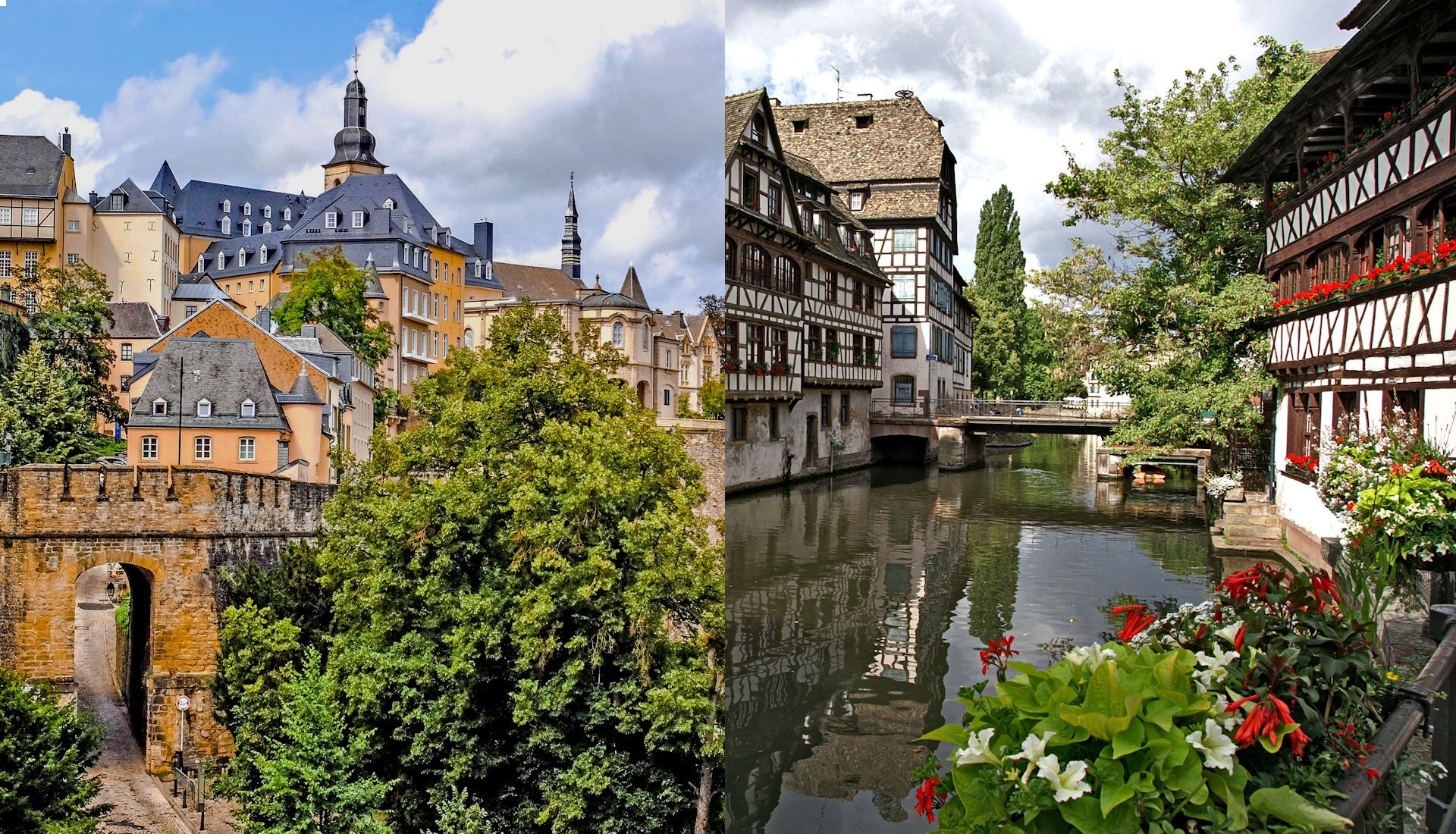 Romantique Luxembourg et Alsace fleurie