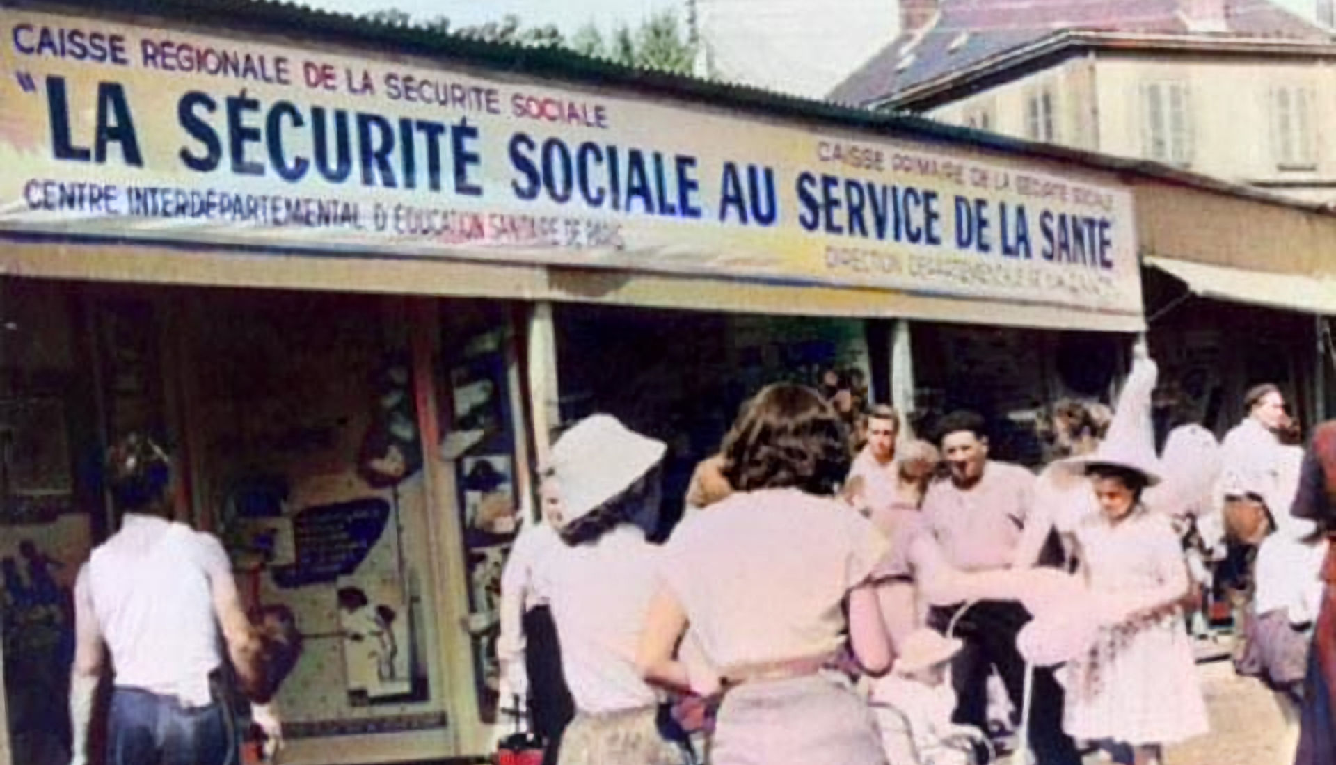 Mise en place de la sécurité sociale en France 1944-1947