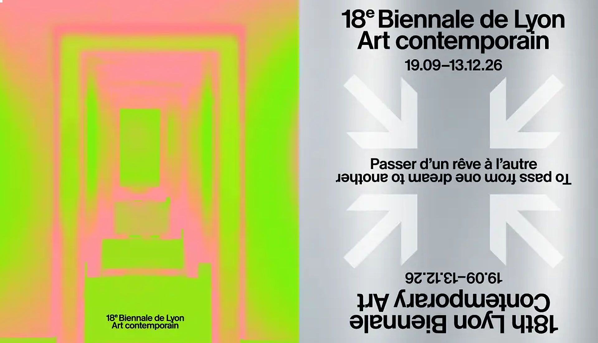 18ème biennale d'art contemporain à Lyon