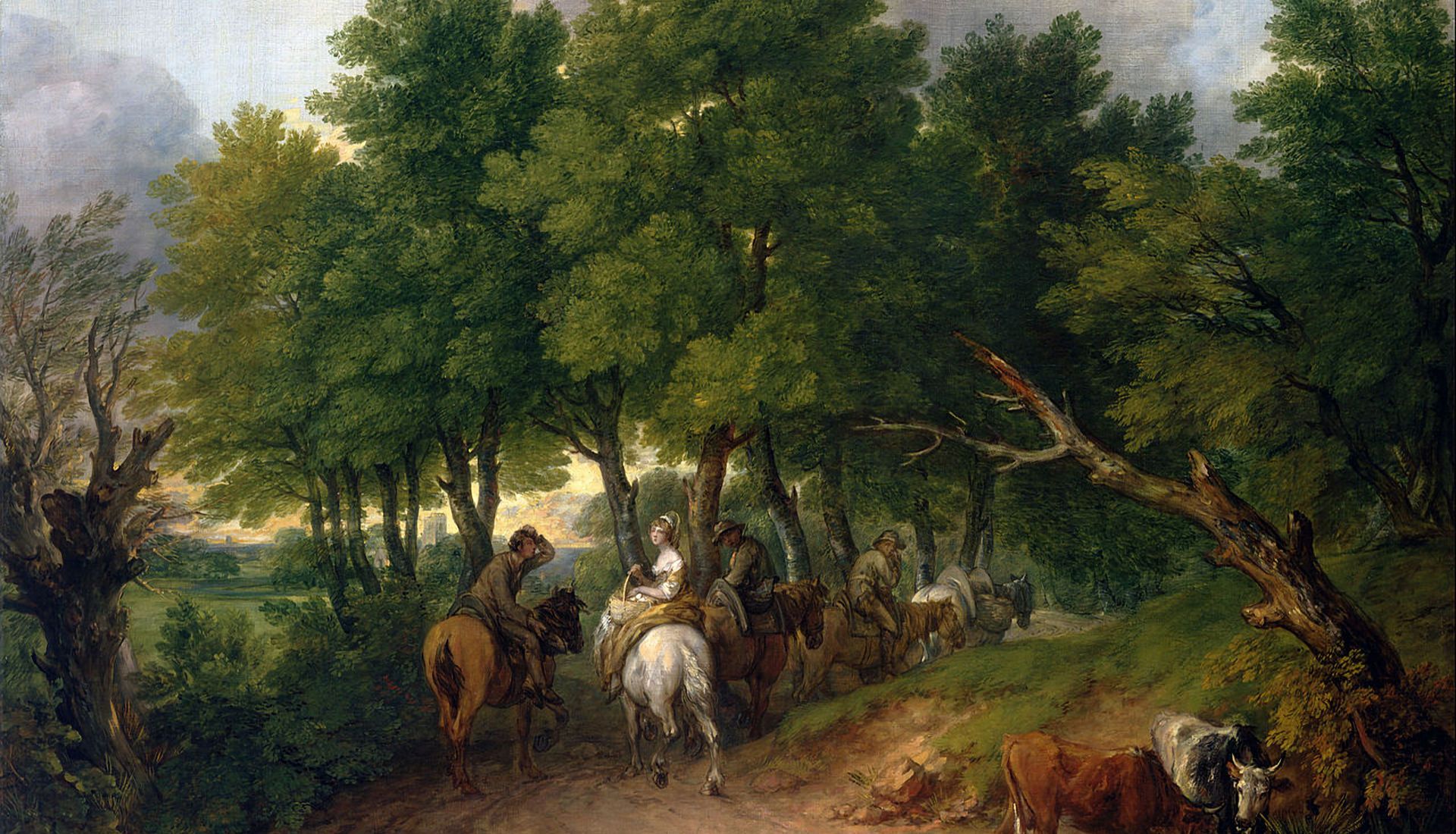 Art du paysage chez les peintres anglais du 18ème siècle